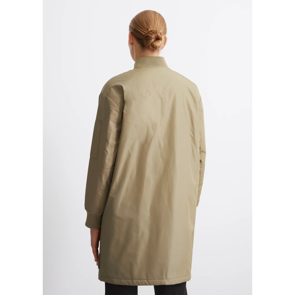 Marc O'Polo Reguliere lange blouson Brown Dames