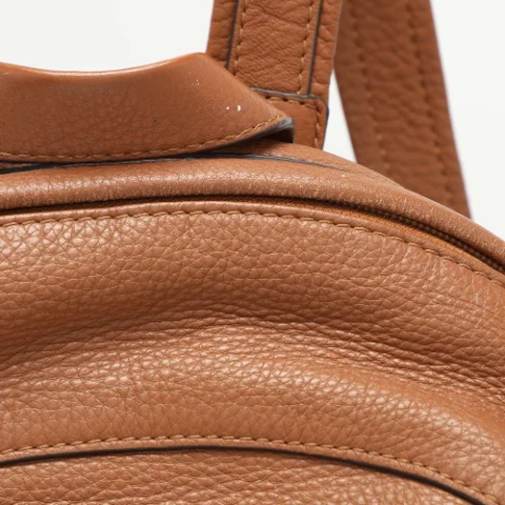 Michael Kors Pre-owned Leather backpacks Brown Dames