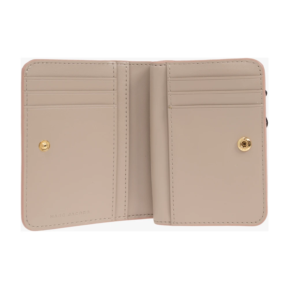 Marc Jacobs Portemonnee 'The J Marc Mini' Pink Dames