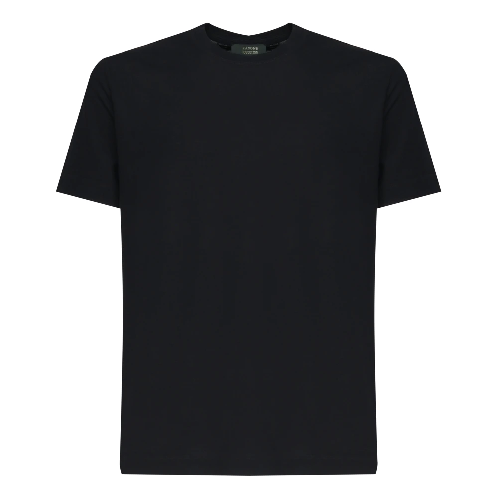 Zanone - Tops > T-Shirts - Blue - Zanone - Modalova