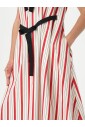 robe-midi-sans-manches-rouge