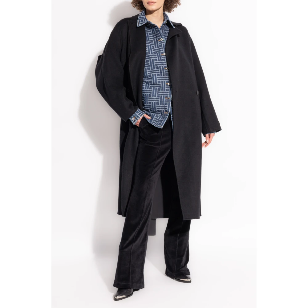 Kenzo Loszittende denim overhemd Blue Dames
