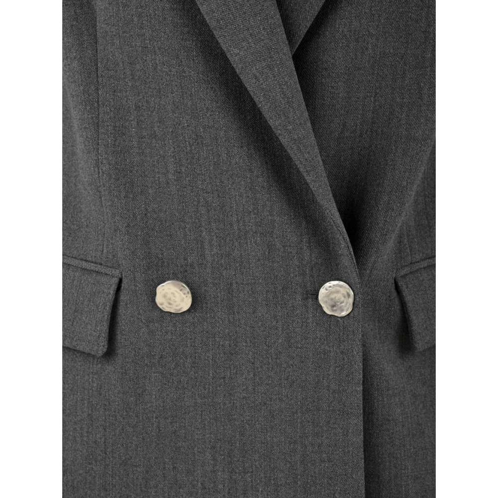 Beatrice .b Grijze Jas voor Dames Model 23Fa3887 Gray Dames