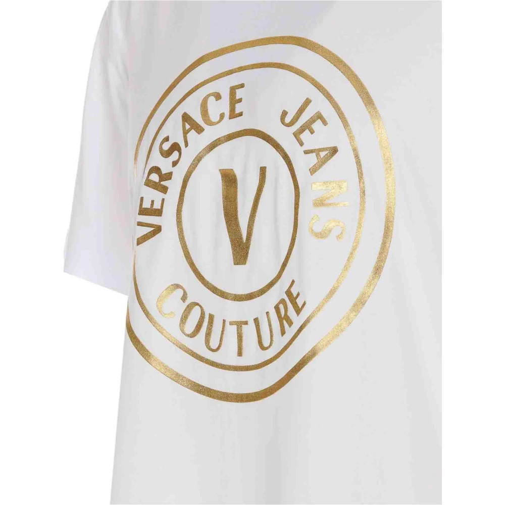 Versace Jeans Couture Stijlvolle T-shirts en Polos White Heren