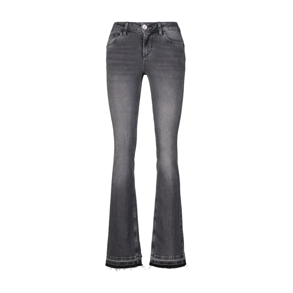 Liu Jo Klassieke Bootcut Jeans Gray Dames