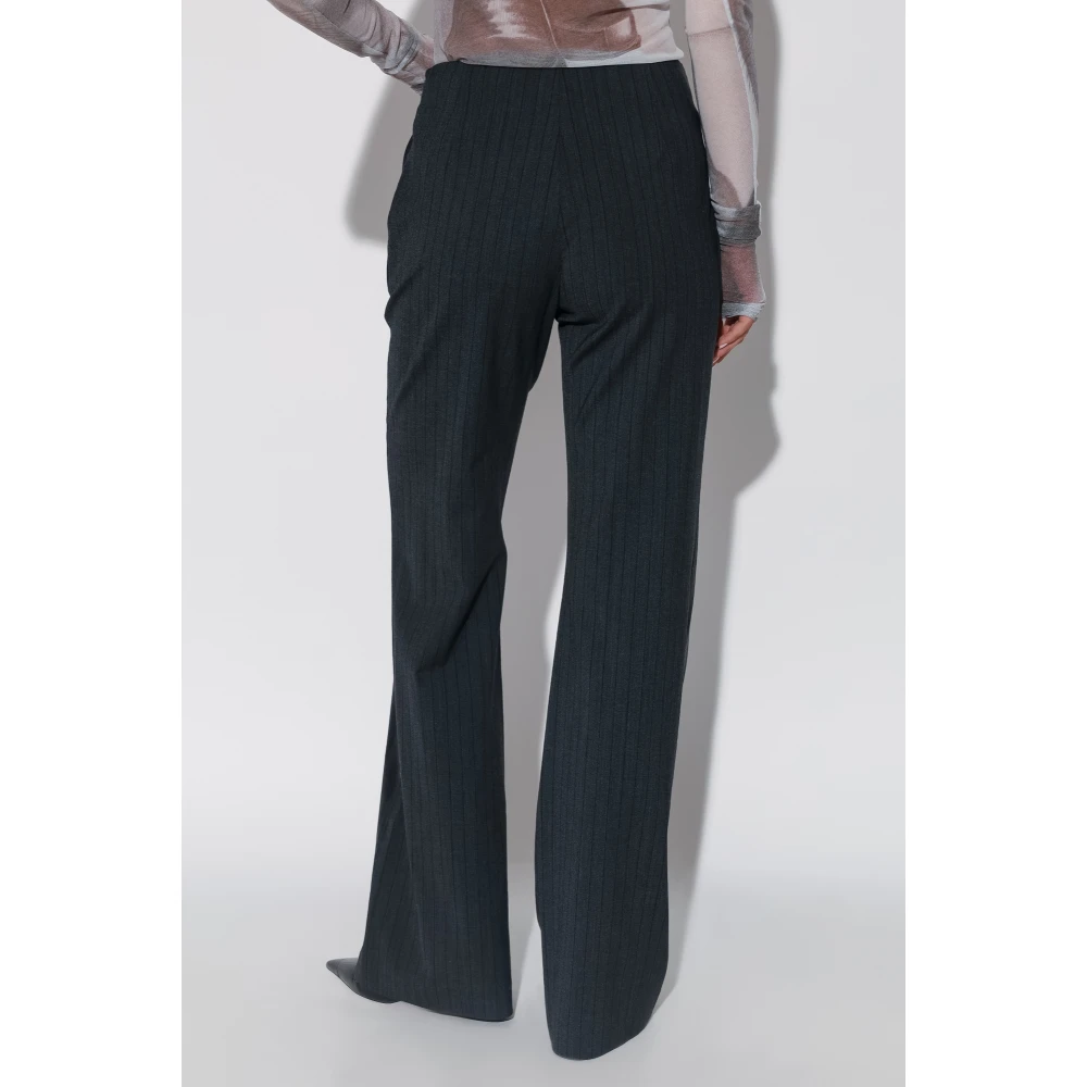 Diesel Ribbed P-Olaris flares Black Dames