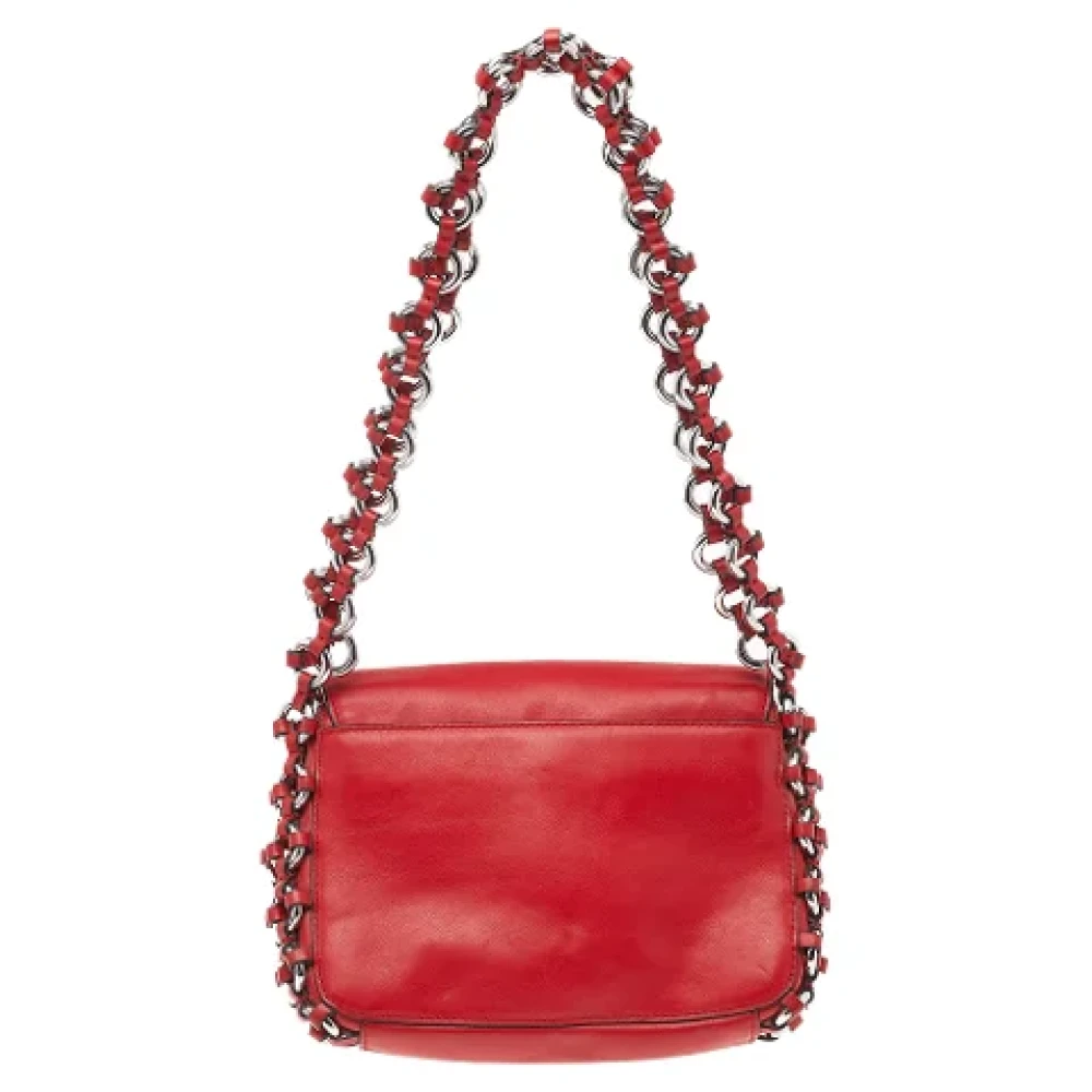 Michael Kors Pre-owned Leather shoulder-bags Red Dames