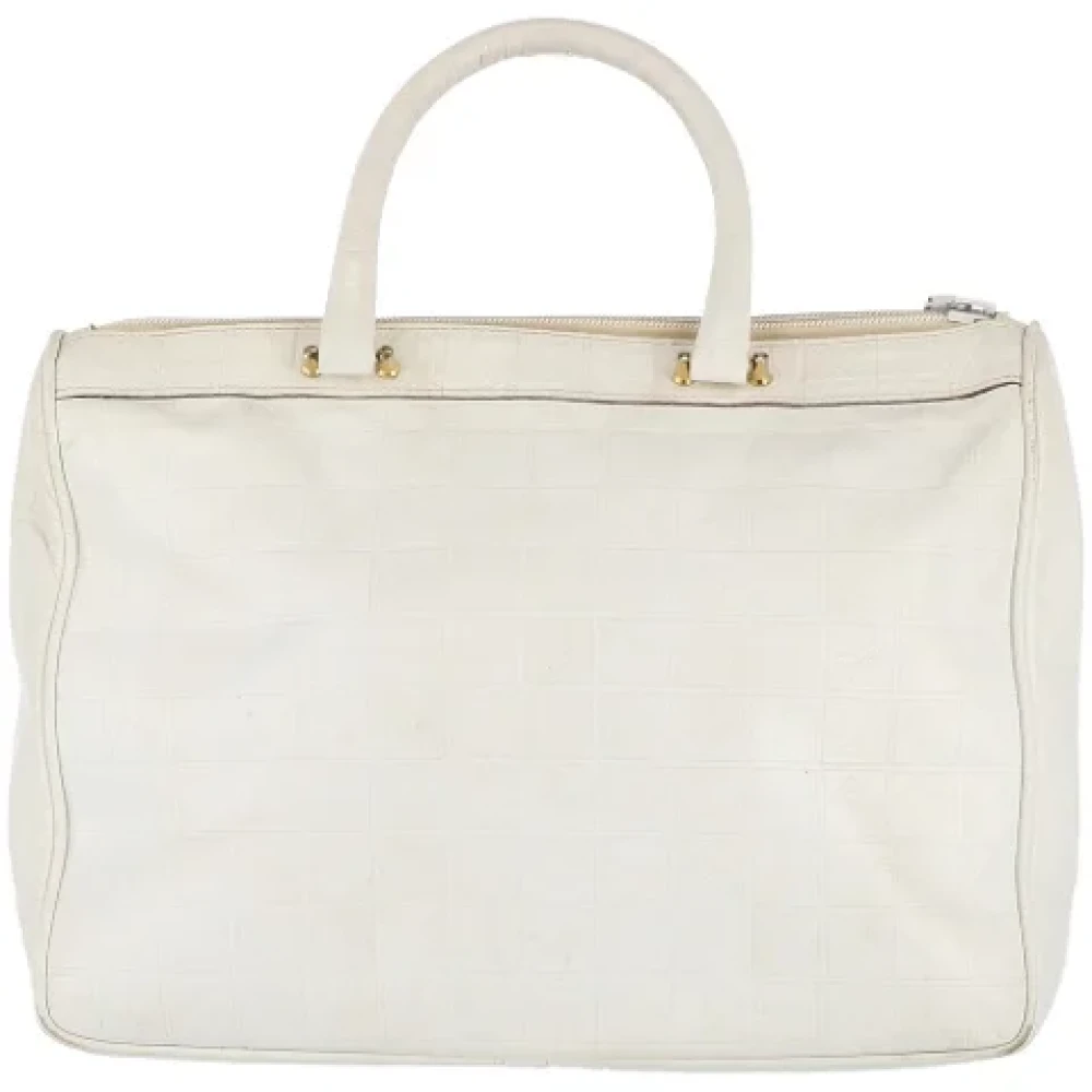 Fendi Vintage Pre-owned Leather fendi-bags White Dames
