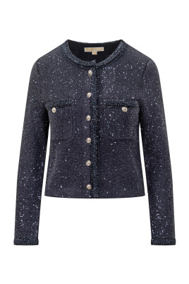 blazer-bleu-a-paillettes-avec-col-rond
