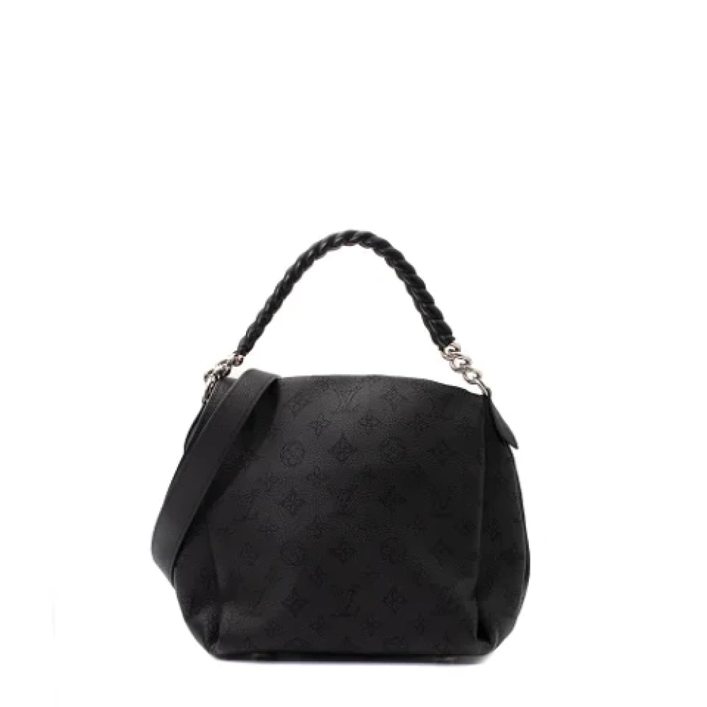 Louis Vuitton Vintage Pre-owned Leather louis-vuitton-bags Black Dames