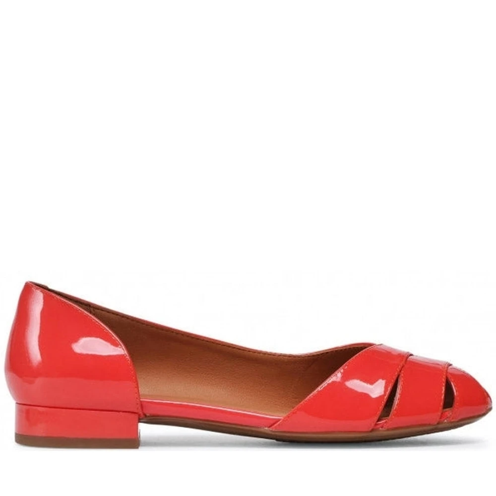 Geox Women's Orange Ballerinas For