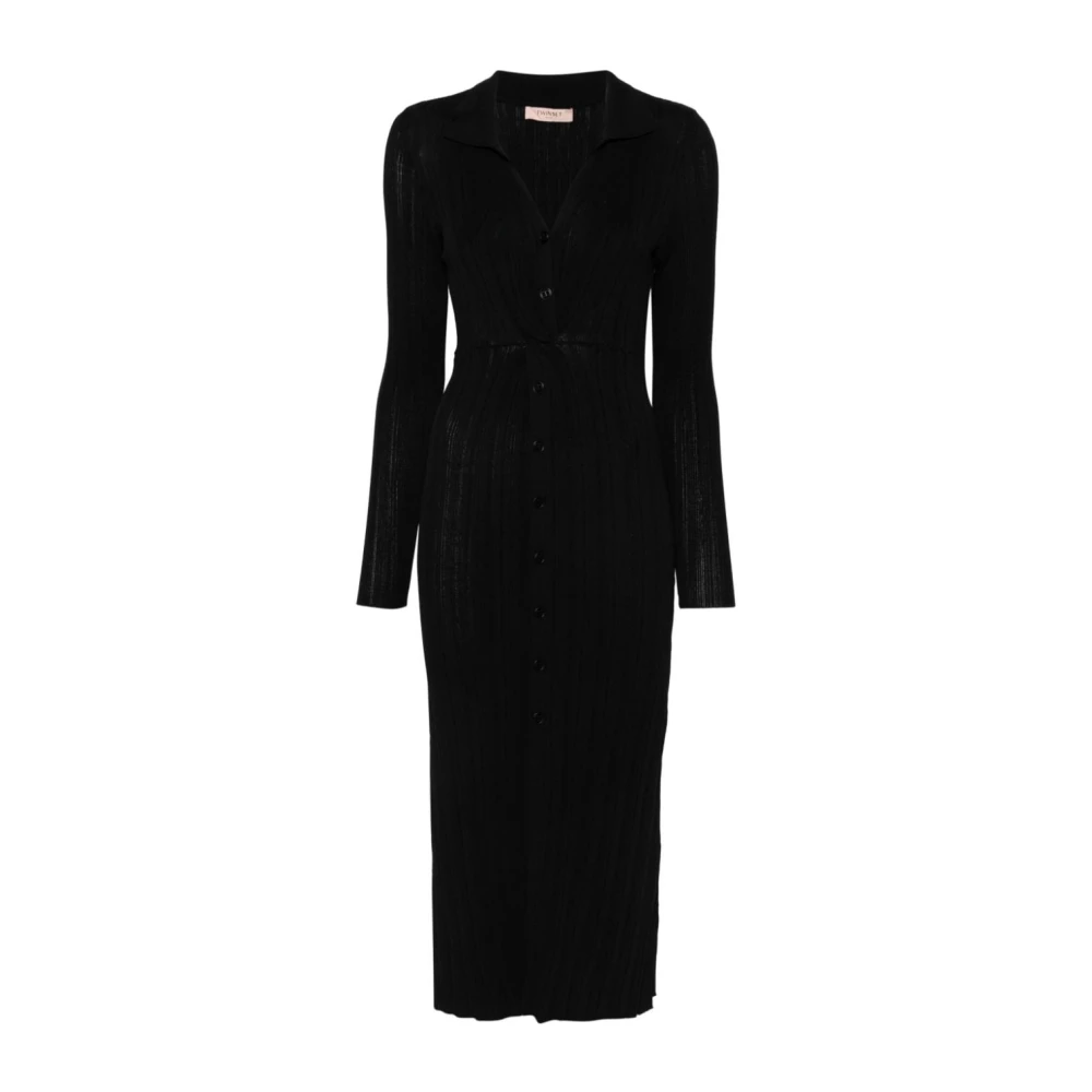 Twinset Zwart Jurk Set Black Dames
