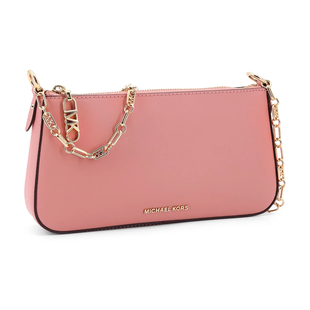 Michael Kors Roze Schoudertas met Metalen Band Pink Dames