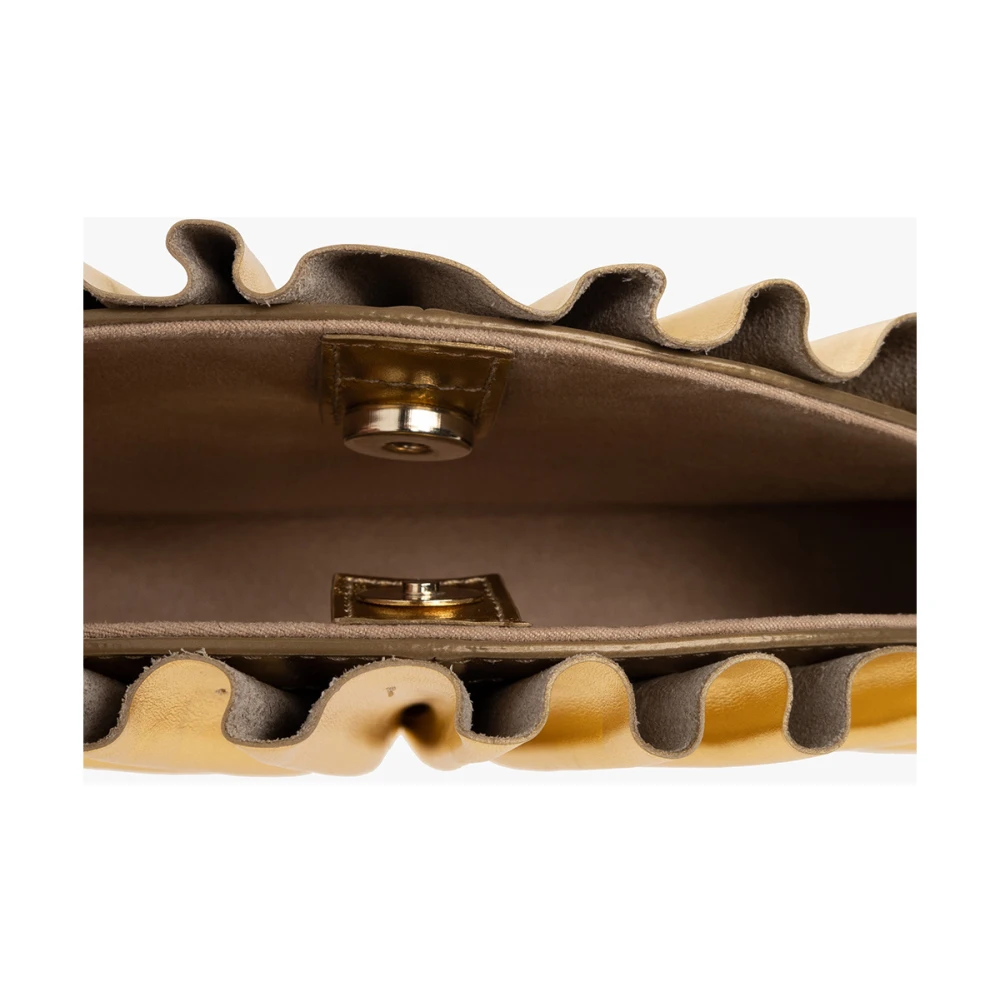 Cult Gaia Nala Mini handtas Yellow Dames
