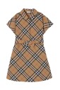 robe-a-carreaux-manches-courtes