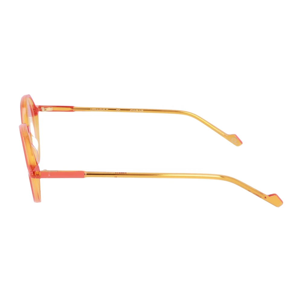 Etnia Barcelona Kleurrijke ronde montuurbril Orange Unisex