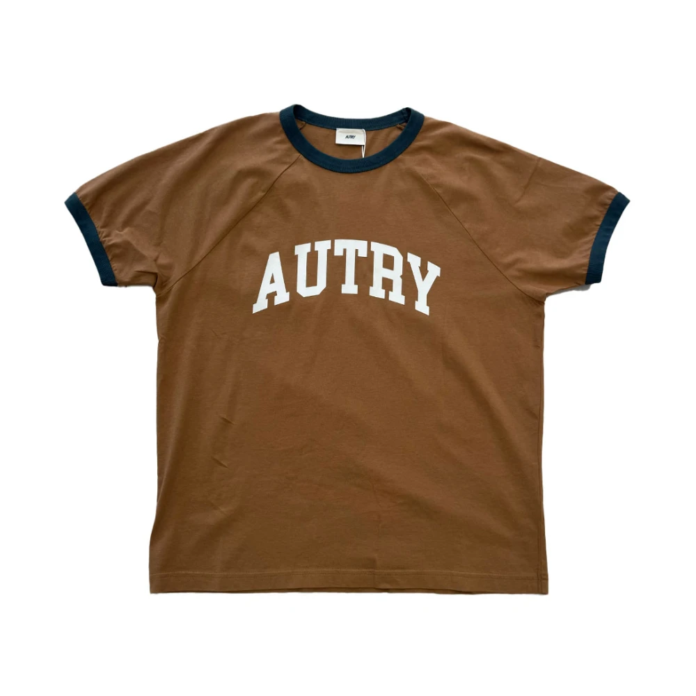 Autry - Tops > T-Shirts - Brown - Autry - Modalova