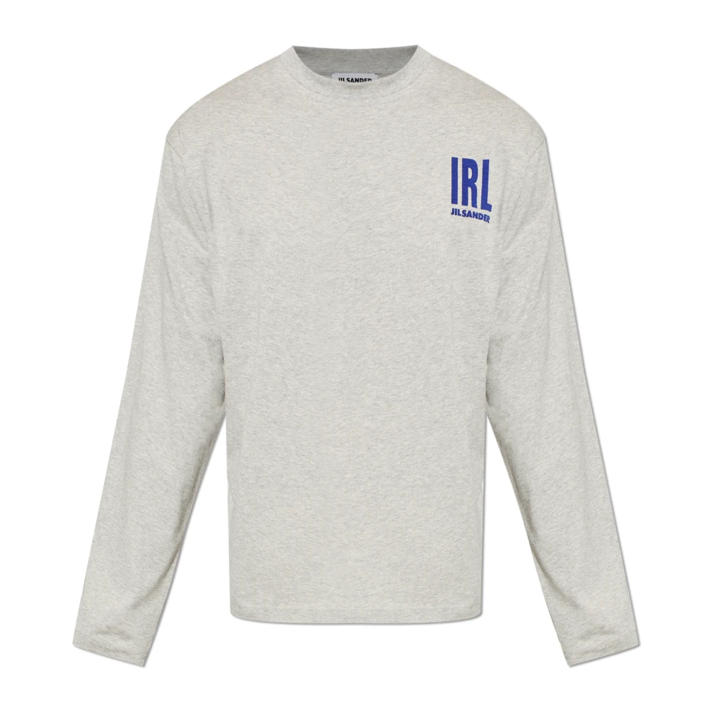 Jil Sander Homme Gris - T-Shirt À Manches Longues - Tops - Taille: M