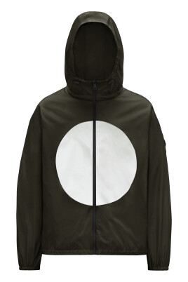 veste-a-capuche-verte-fermeture-eclair-coupe-reguliere