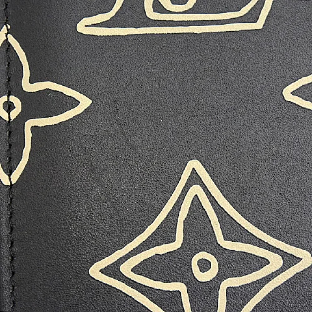 Louis Vuitton Vintage Pre-owned Canvas wallets Gray Heren