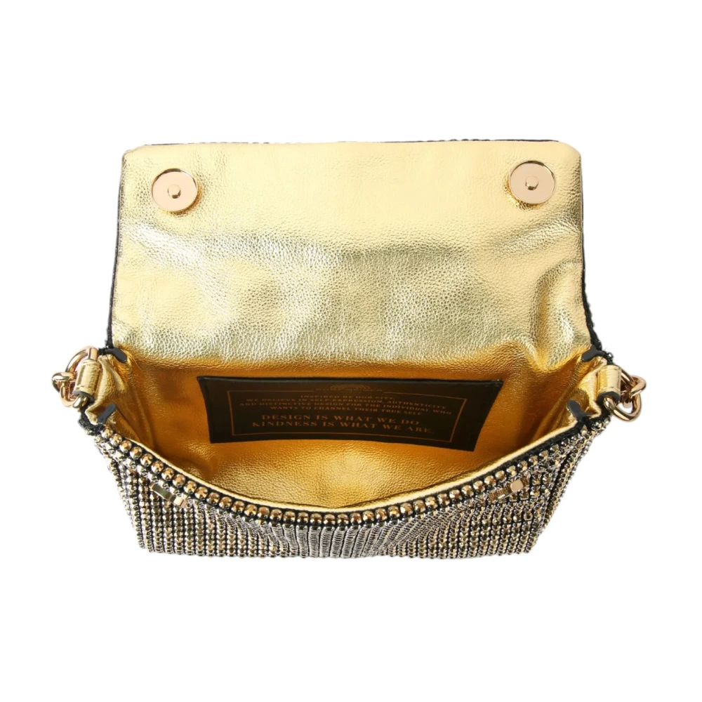 Kurt Geiger Stijlvolle schoudertas Yellow Dames