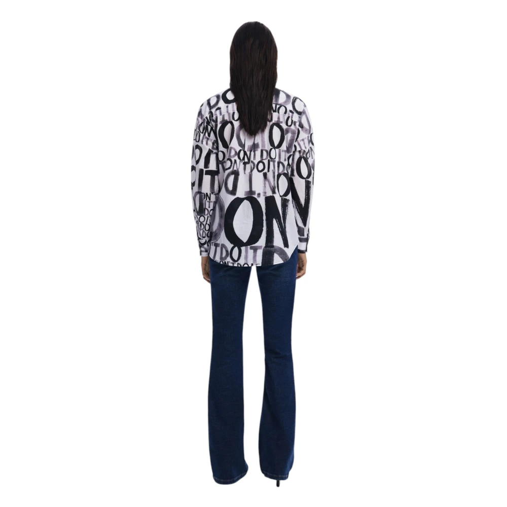 Desigual Lange mouwen shirts Lente Zomer collectie Multicolor Dames
