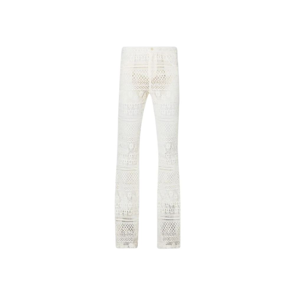Flare Cotton Lace Pants