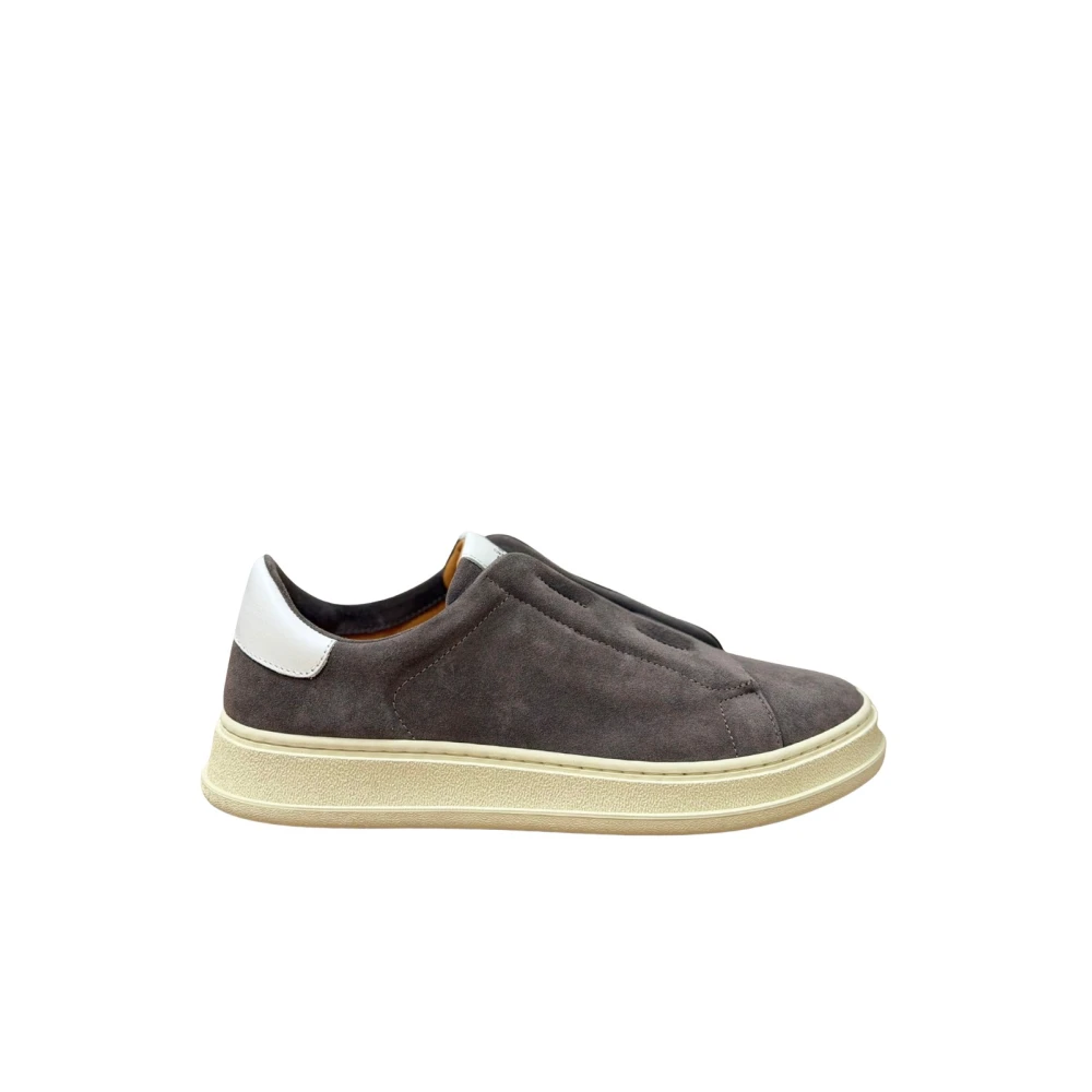 Kiton Slippers Heren Schoenen Grijs