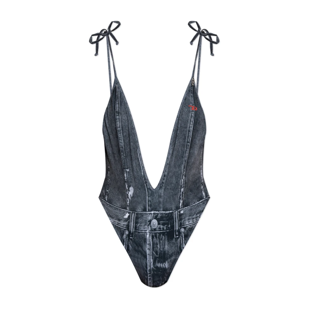 Diesel - Traje De Baño De Una Pieza Kinsley-Dnm - Swimwear - Mujer - Gris - M