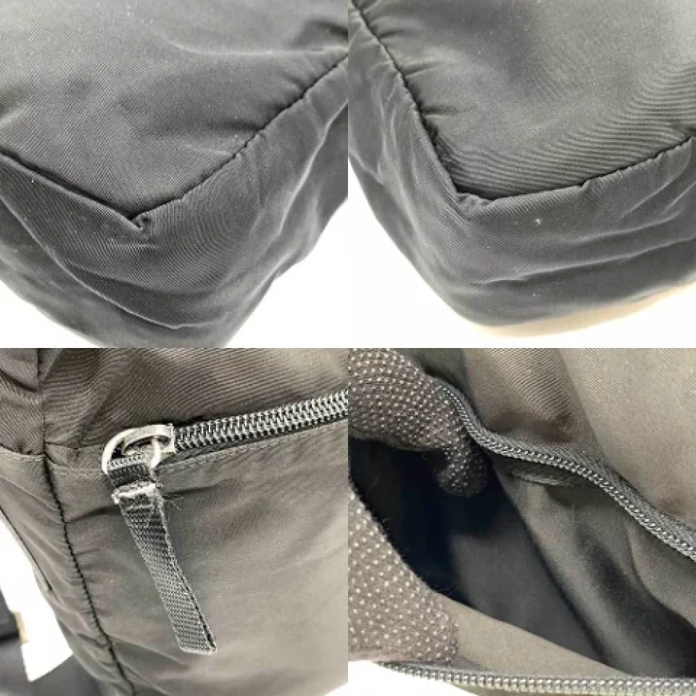 Prada Vintage Pre-owned Fabric prada-bags Black Dames