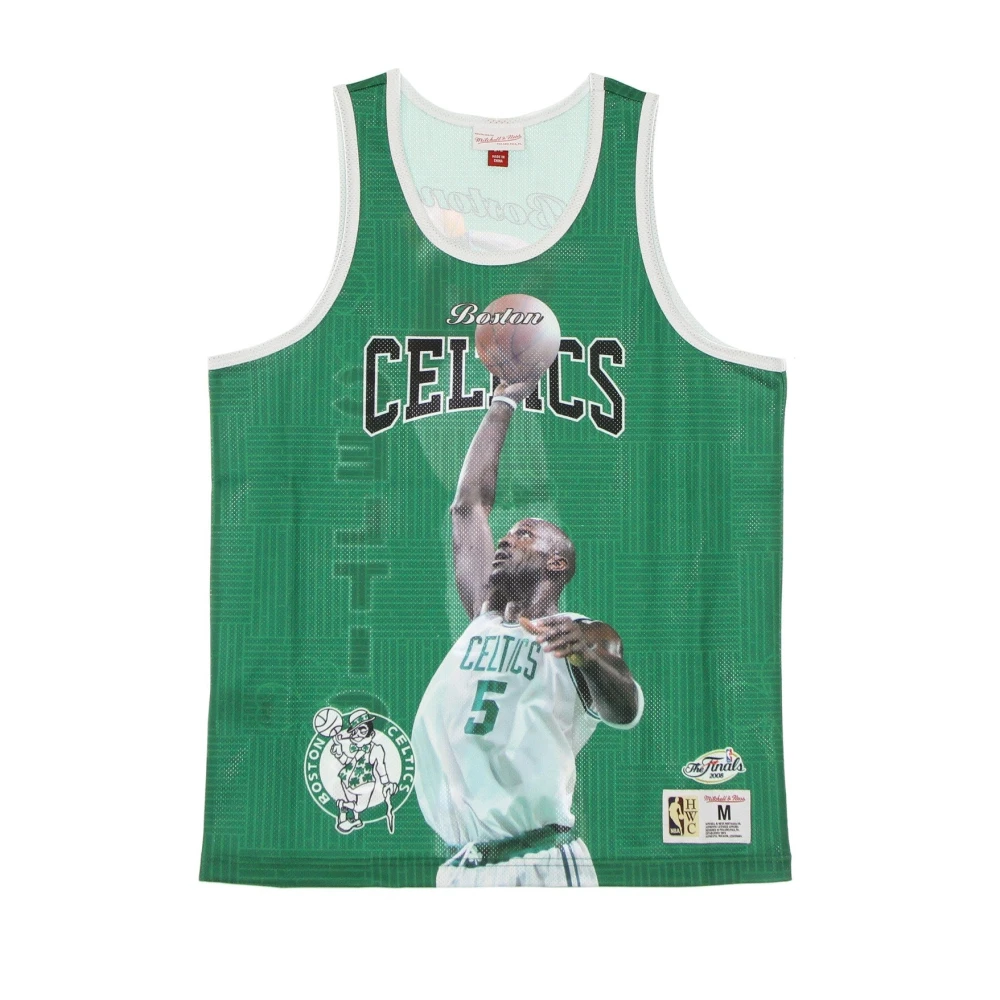 Mitchell & Ness NBA Basketball Tank Top Kevin Garnett Green Heren