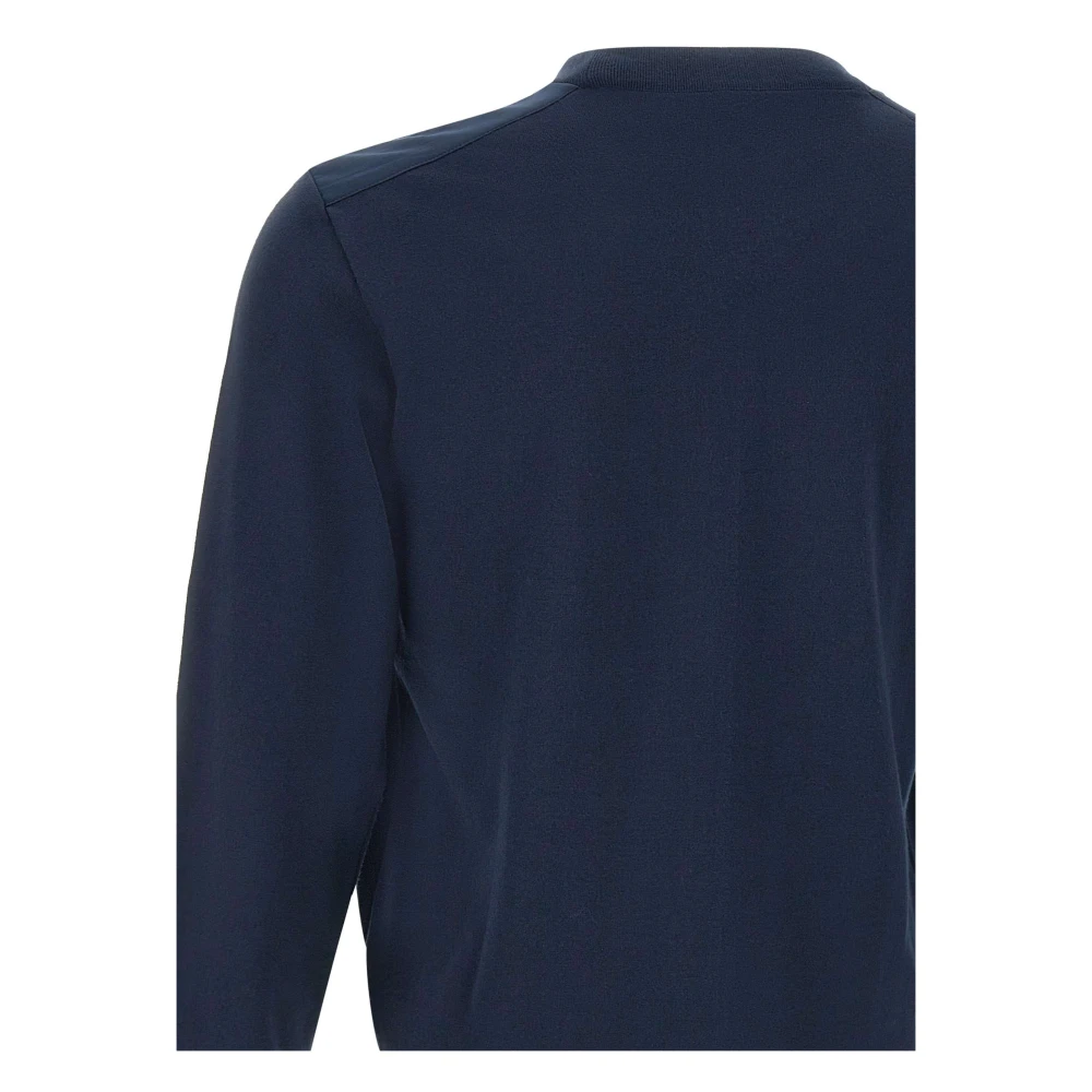 PAUL & SHARK Navy Blue Sweater met High Density Technology Blue Heren