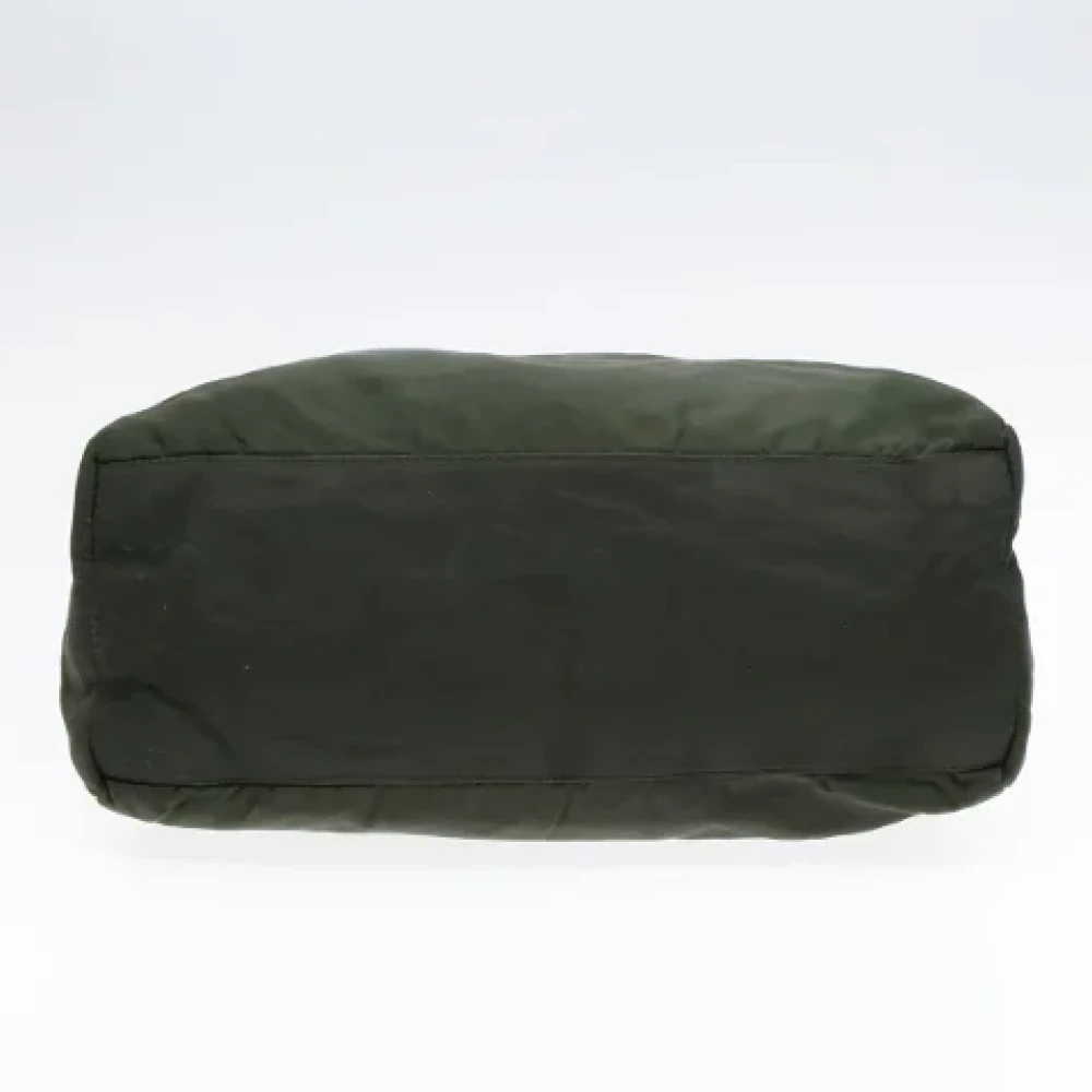 Prada Vintage Pre-owned Fabric prada-bags Green Dames
