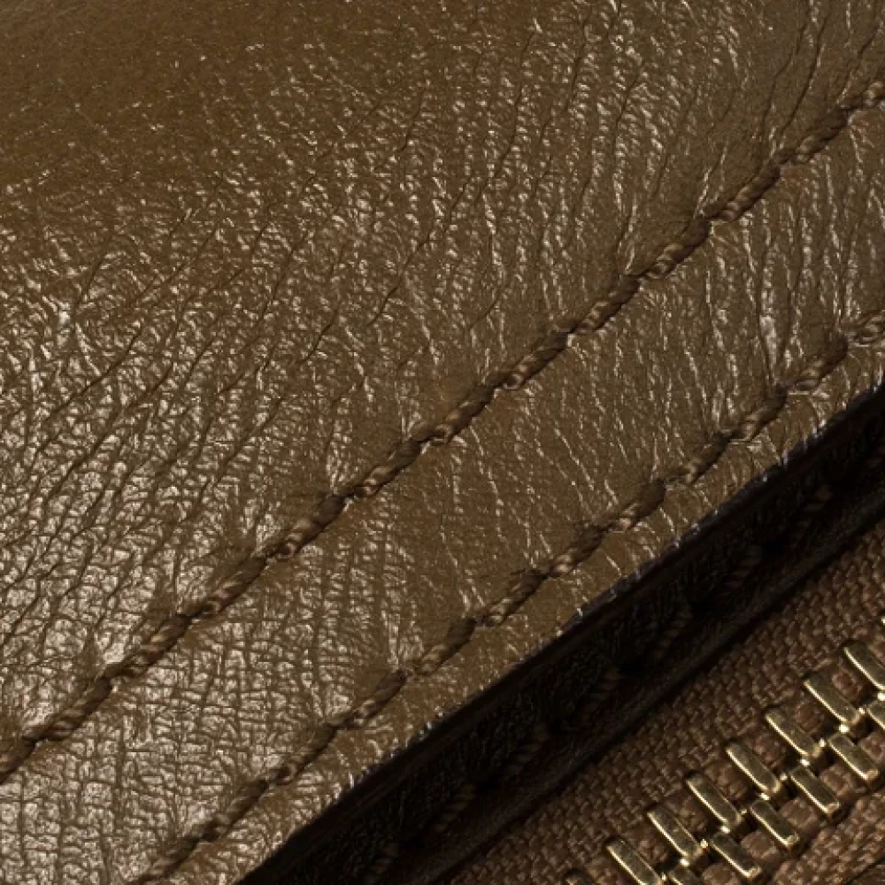 Burberry Vintage Pre-owned Leather handbags Brown Dames