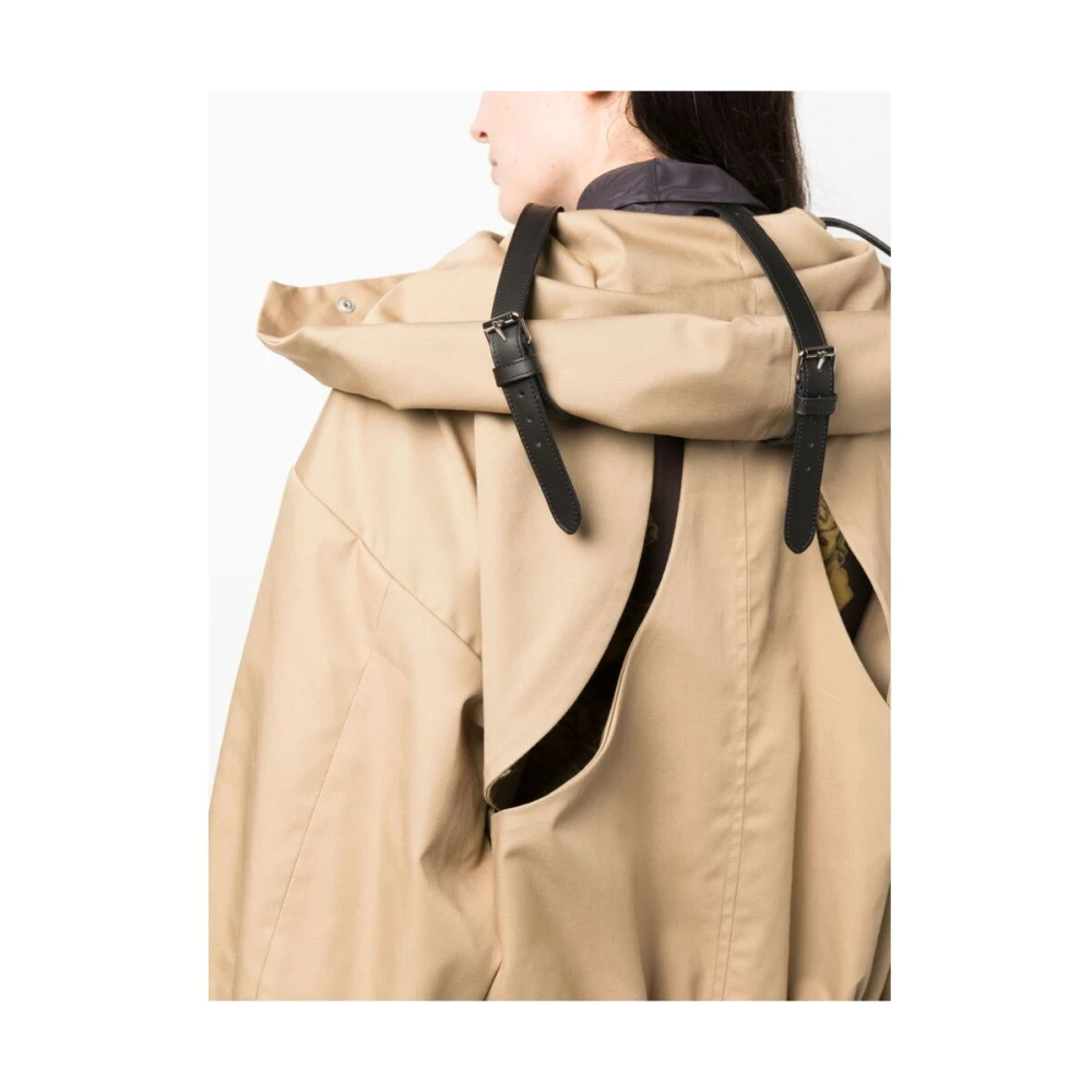 Niccolò Pasqualetti Rain Jackets Beige Dames
