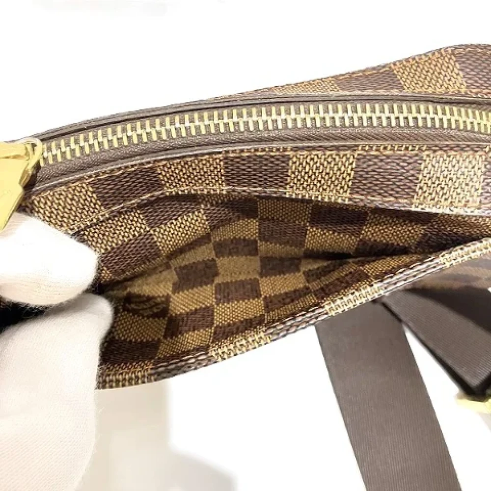 Louis Vuitton Vintage Pre-owned Canvas shoulder-bags Brown Heren