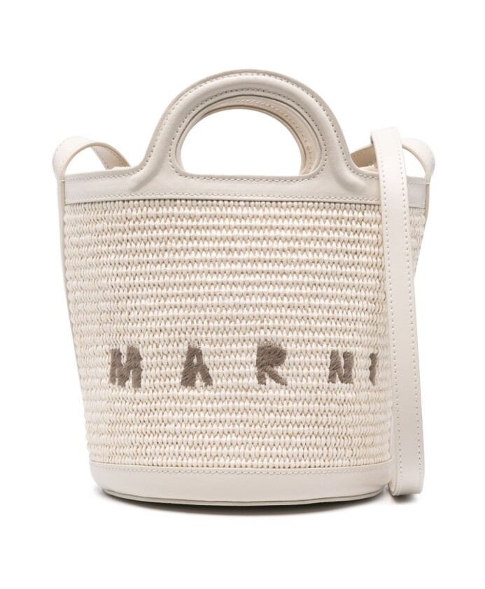 lichtbeige-bucket-bag-met-geborduurd-logo