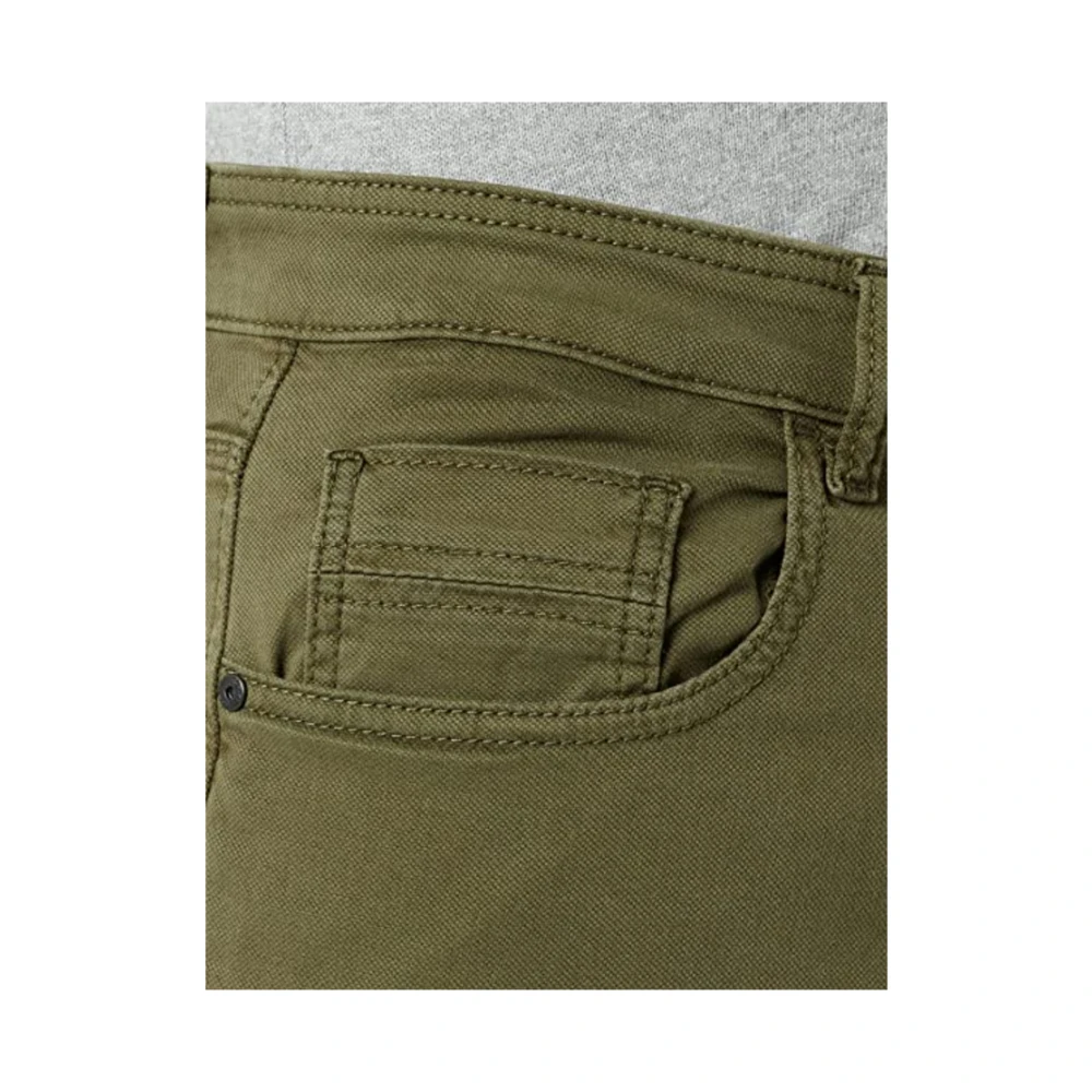 camel active Relaxed Fit Broeken Shorts Green Heren