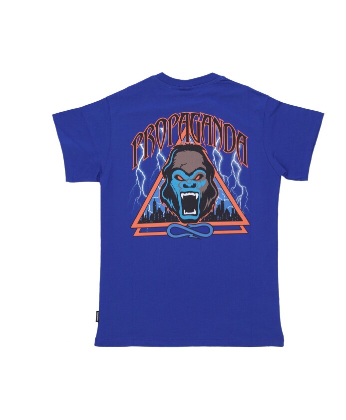 gorilla-triangle-tee-blauw-korte-mouw