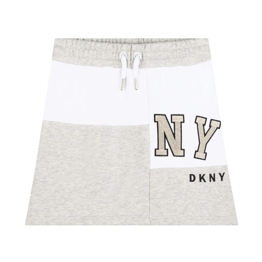 Dkny Korta kjolar Gray, Flicka