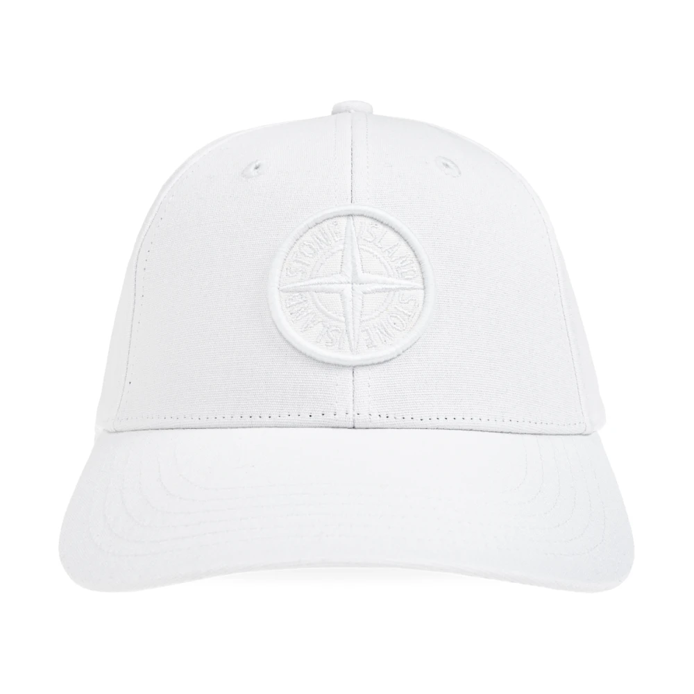 Stone Island Keps White, Herr