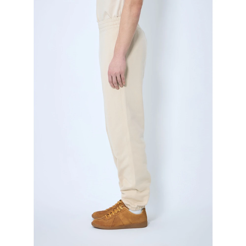 Burberry Logo Patch Track Pants Beige Heren