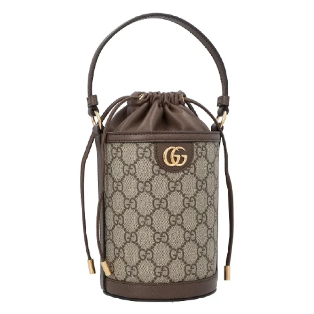 Gucci Bucket Bag Brown Dames