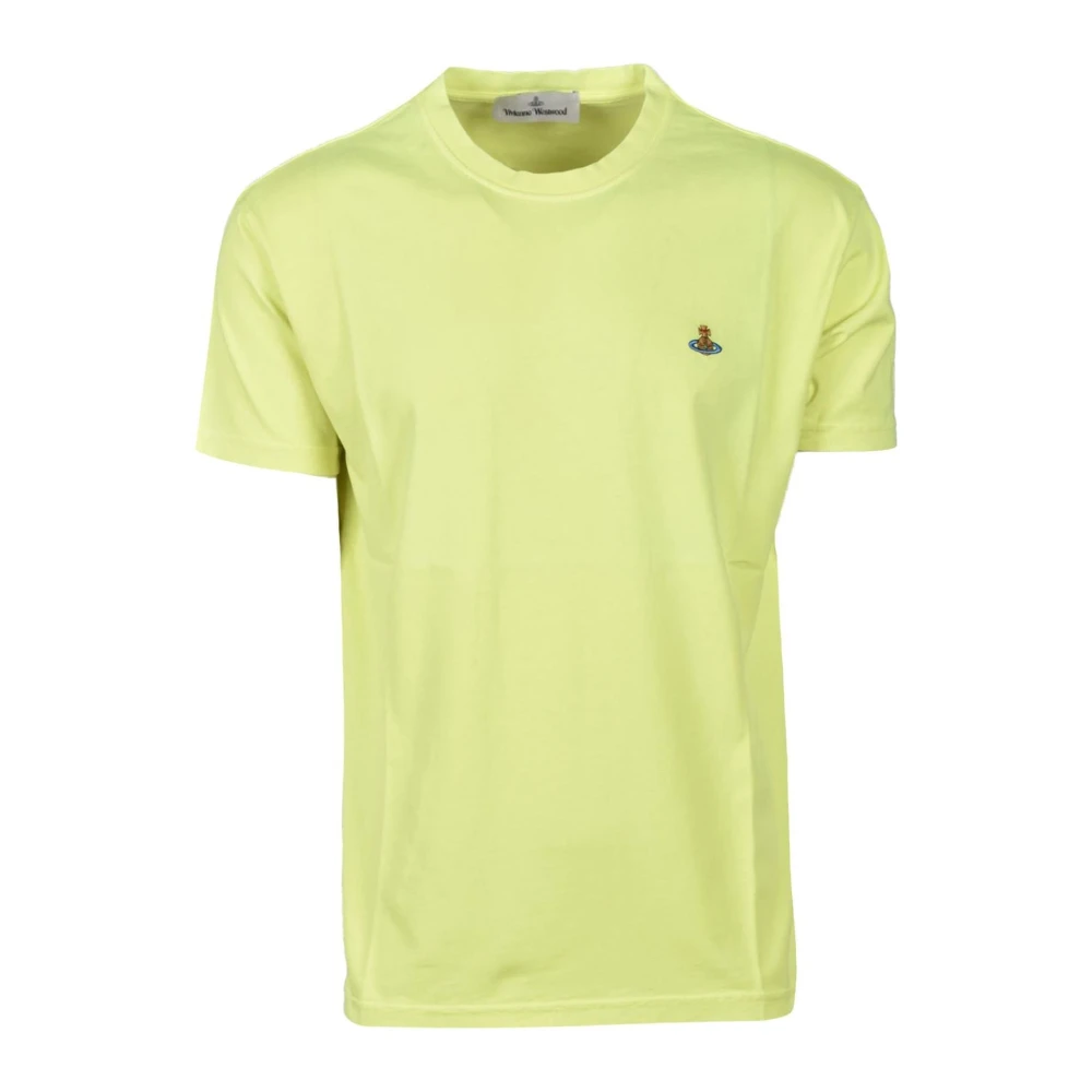 Vivienne Westwood Stijlvolle katoenen T-shirt Yellow Heren