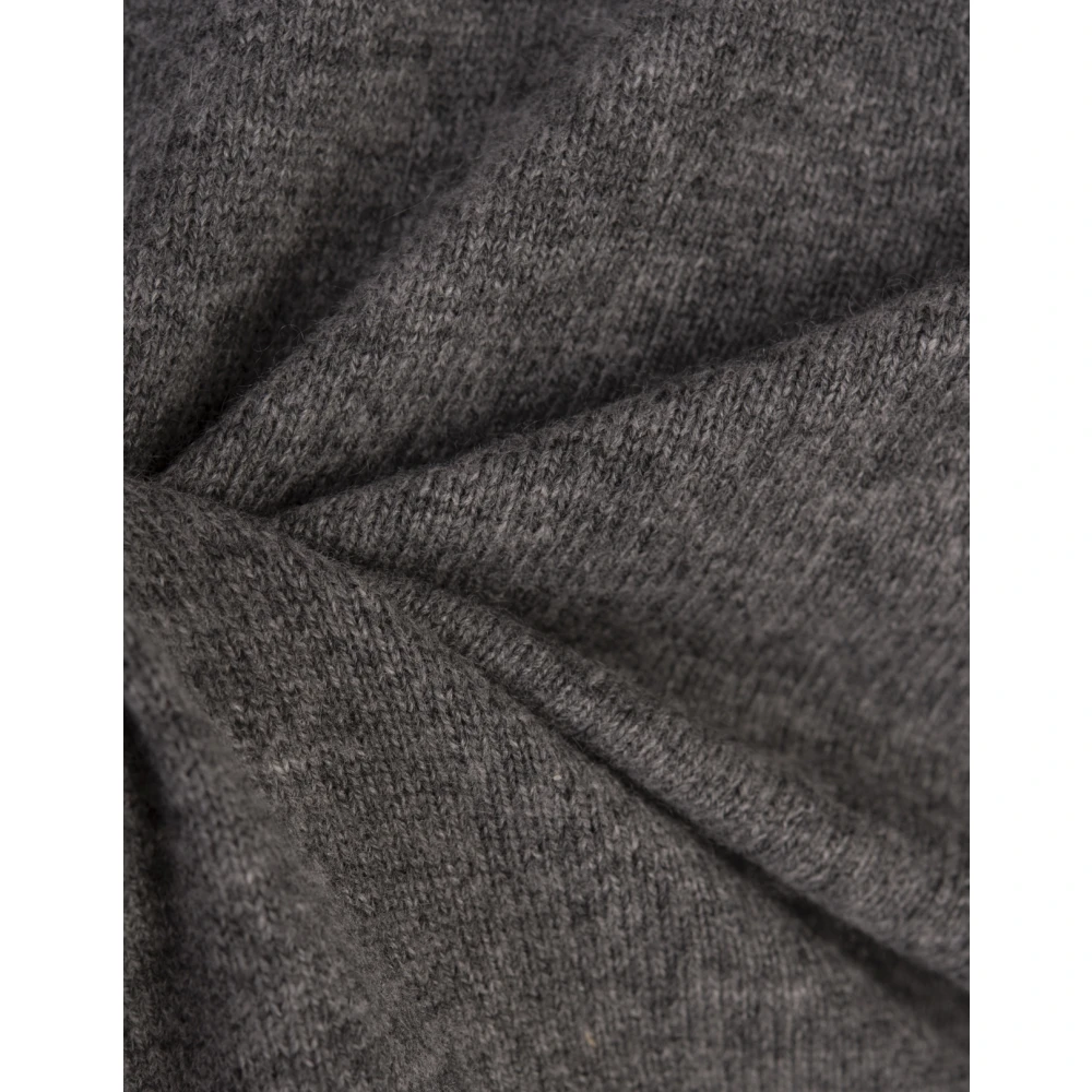 Vince Zachte Wol Cashmere Blend Hoodie Gray Heren