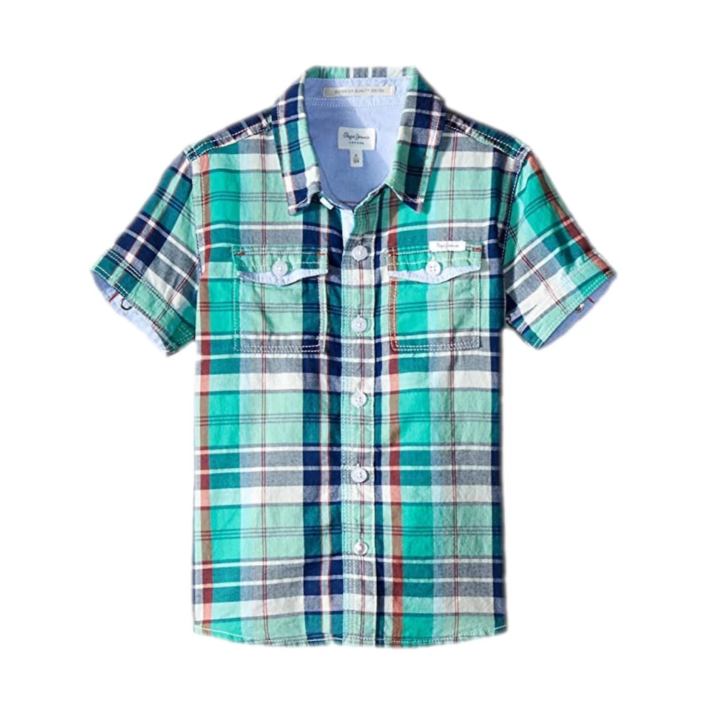 Pepe Jeans Boys Blue Shirts - Kids Shirts - 16 Y - Kids