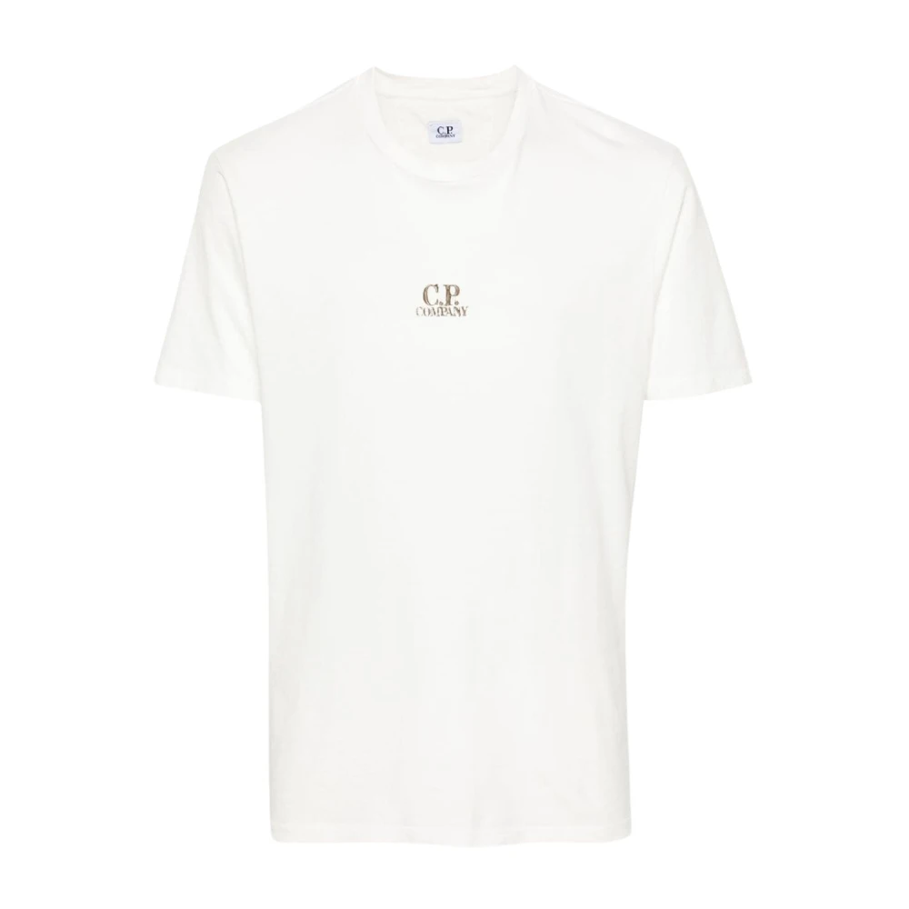 C.P. Company Casual Jersey T-Shirt White Heren