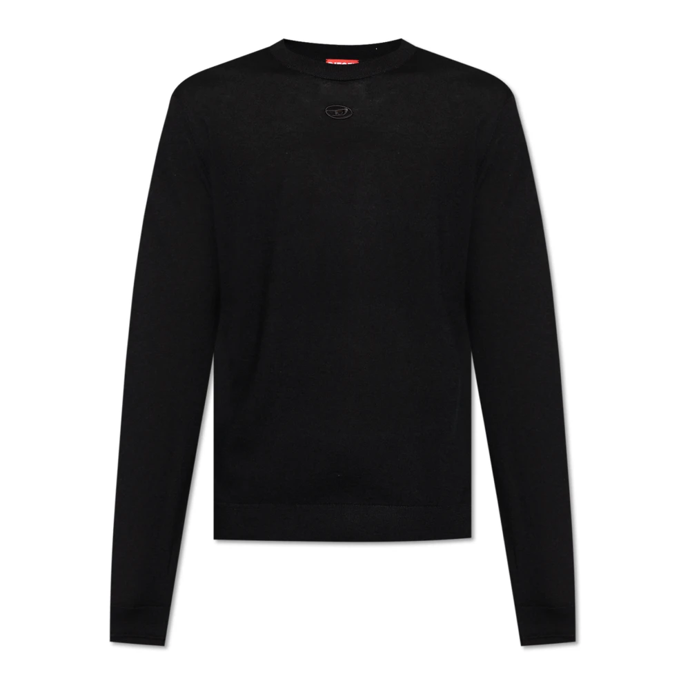 Diesel Men's Black Jumper K-Valiam