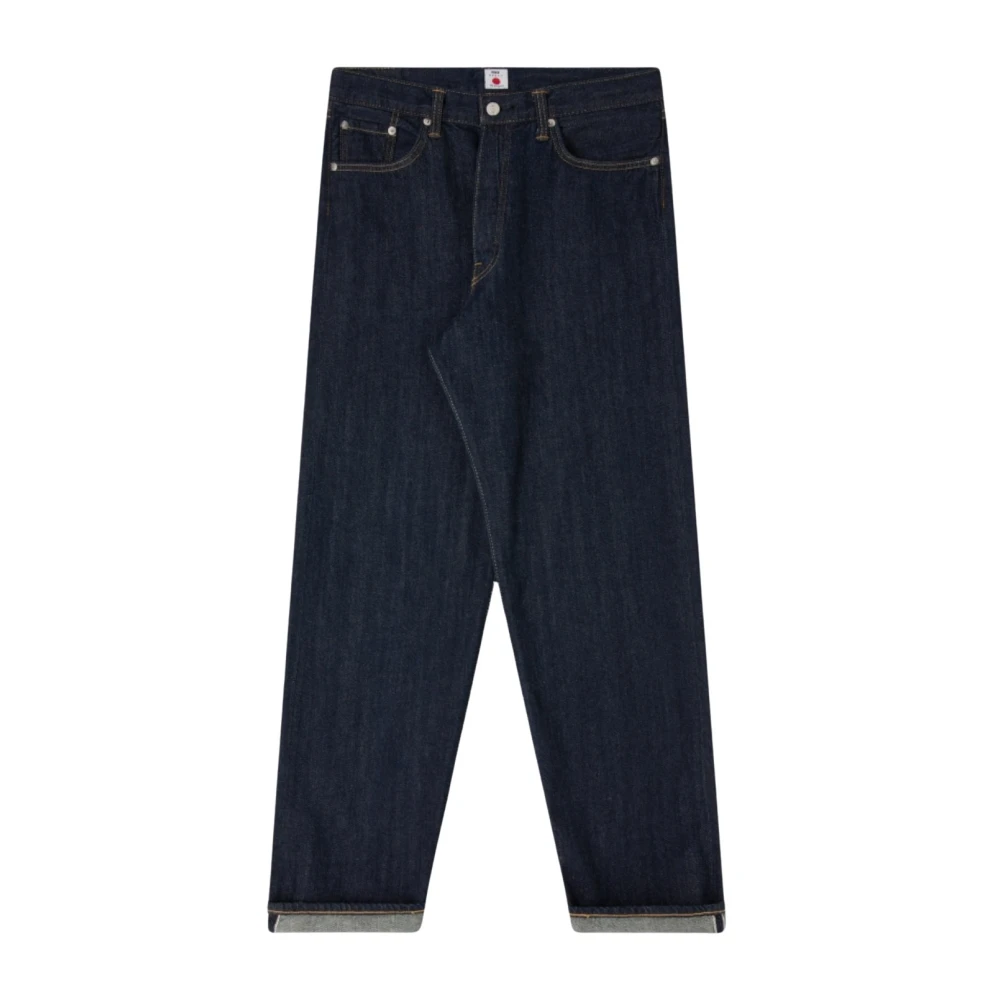 Edwin Men's Blue Straight Fit Jeans, W33, Loose Jeans