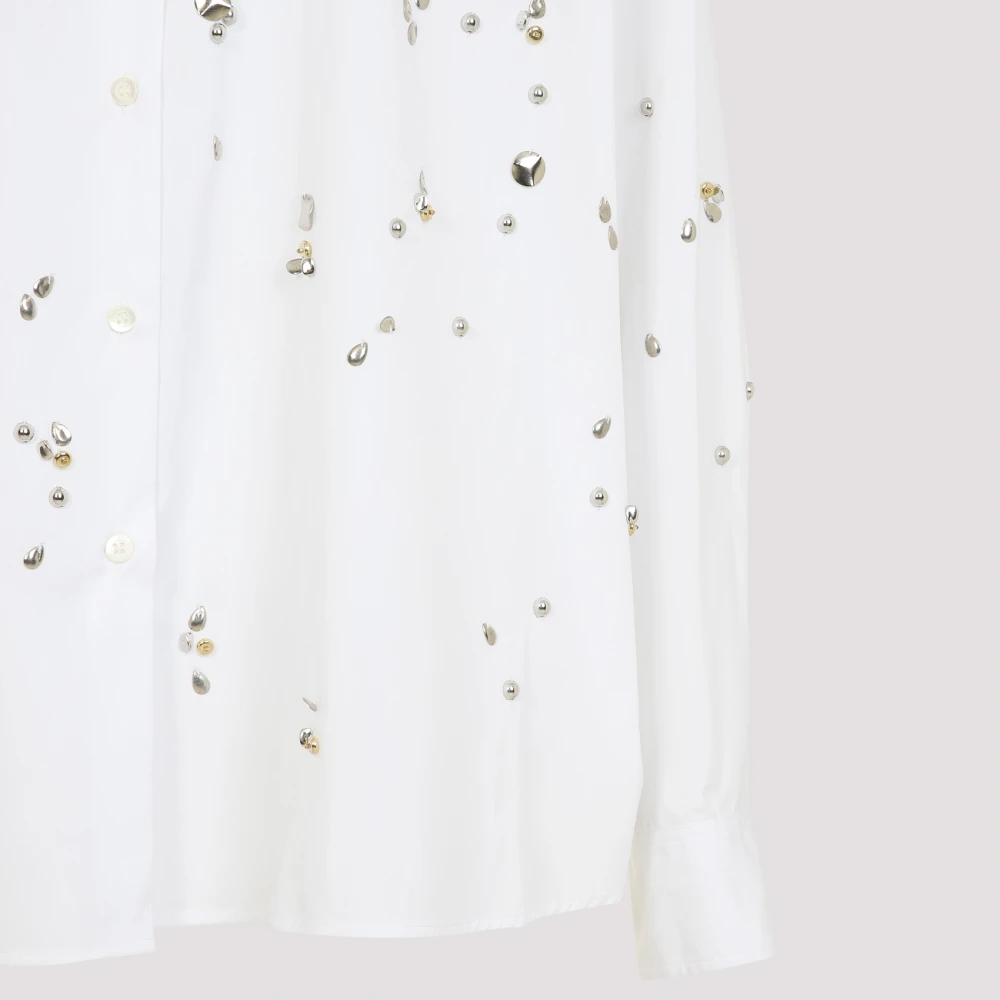 Dries Van Noten Casual wit overhemd White Dames
